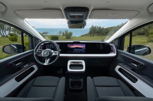 Mercedes VLE first drive: Luxury electric travel with 800-volt technology and open windows