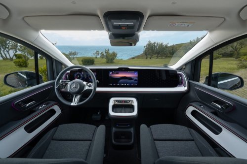 Mercedes VLE first drive: Luxury electric travel with 800-volt technology and open windows