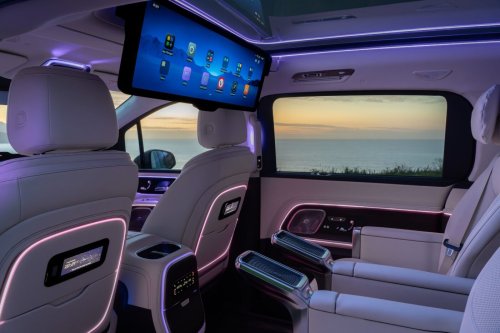 Mercedes VLE first drive: Luxury electric travel with 800-volt technology and open windows