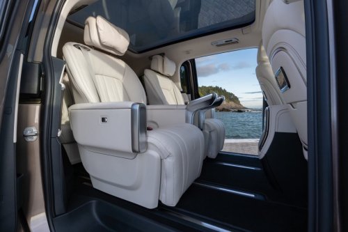 Mercedes VLE first drive: Luxury electric travel with 800-volt technology and open windows