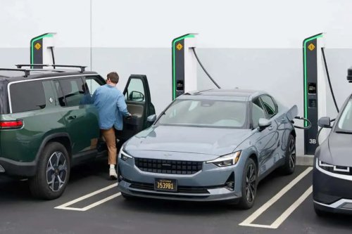 Rivian Adventure Network announces fast charging milestone