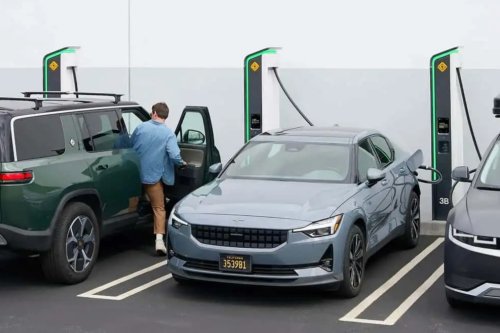 Rivian Adventure Network announces fast charging milestone