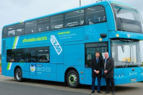 14 new electric buses hit the road in Northumberland