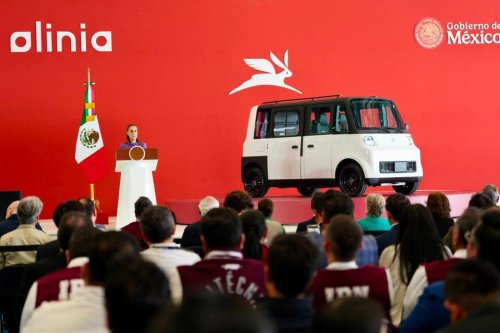 Mexico unveils its first electric car