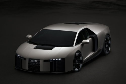 Audi unveils hybrid super sports car Nuvolari