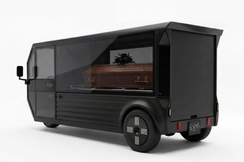 Clean Motion launches electric hearse for coffin transport