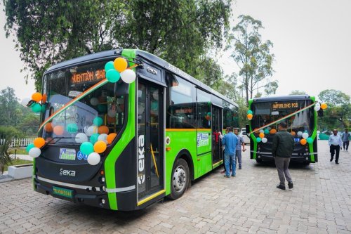 India: Meghalaya launches five electric buses in Shillong