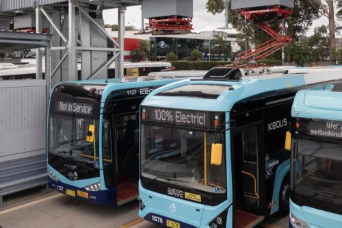 Kempower delivers Australia’s first pantograph-down electric bus chargers