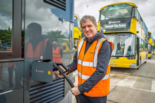 Liverpool completes electrification of Gillmoss bus depot