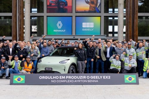Renault starts production of Geely EX2 in Brazil