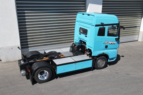 Sany delivers long-haul electric trucks in Europe