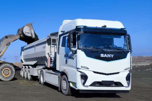 Sany delivers long-haul electric trucks in Europe