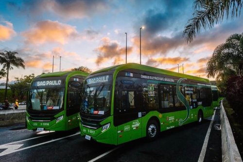 São Paulo expands electric bus fleet with 500 new vehicles