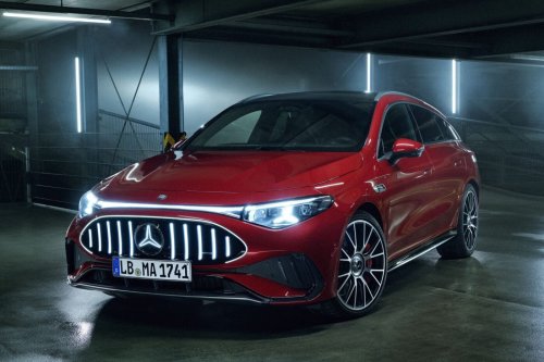 Mercedes-AMG unveils electric CLA 45 with three axial-flux motors