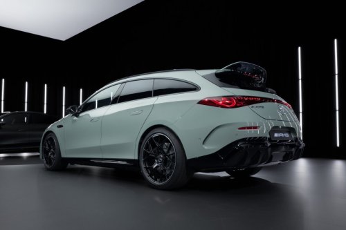 Mercedes-AMG unveils electric CLA 45 with three axial-flux motors
