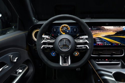 Mercedes-AMG unveils electric CLA 45 with three axial-flux motors