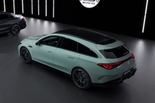 Mercedes-AMG unveils electric CLA 45 with three axial-flux motors