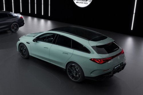 Mercedes-AMG unveils electric CLA 45 with three axial-flux motors