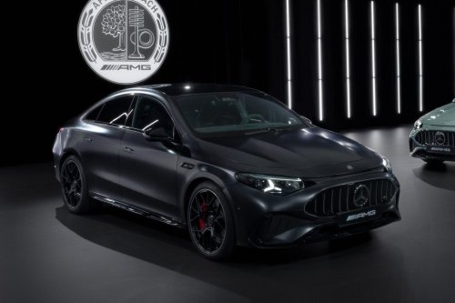 Mercedes-AMG unveils electric CLA 45 with three axial-flux motors