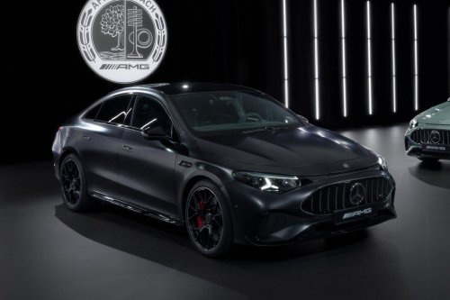 Mercedes-AMG unveils electric CLA 45 with three axial-flux motors