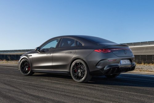 Mercedes-AMG unveils electric CLA 45 with three axial-flux motors