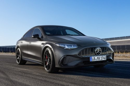 Mercedes-AMG unveils electric CLA 45 with three axial-flux motors