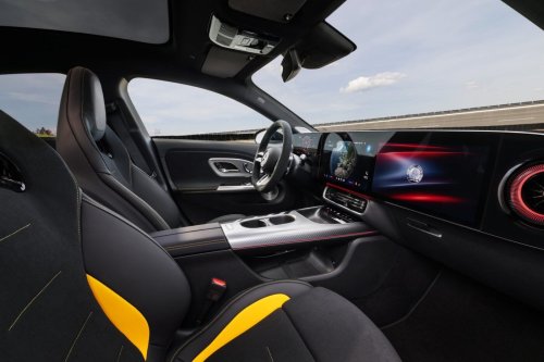 Mercedes-AMG unveils electric CLA 45 with three axial-flux motors