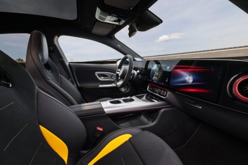 Mercedes-AMG unveils electric CLA 45 with three axial-flux motors
