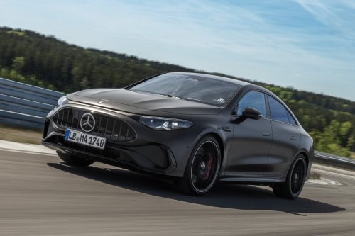 Mercedes-AMG unveils electric CLA 45 with three axial-flux motors