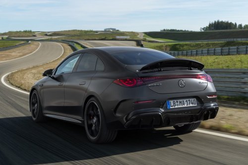 Mercedes-AMG unveils electric CLA 45 with three axial-flux motors