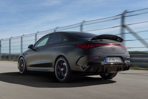Mercedes-AMG unveils electric CLA 45 with three axial-flux motors