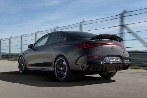 Mercedes-AMG unveils electric CLA 45 with three axial-flux motors