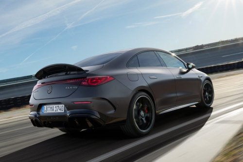 Mercedes-AMG unveils electric CLA 45 with three axial-flux motors