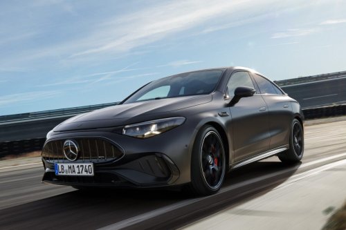 Mercedes-AMG unveils electric CLA 45 with three axial-flux motors