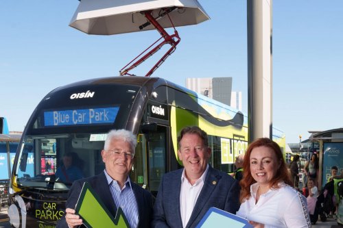 Dublin Airport introduces Ireland’s first pantograph chargers for electric buses