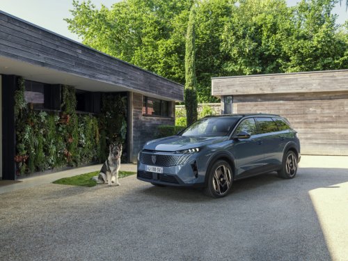 Gone to the dogs: Peugeot unveils E-5008 Dog Edition