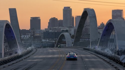 Mercedes, Mercedes-AMG Shut Down LA's 6th Street Bridge For The Most Outrageous Car Reveal Ever