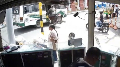 Motorcyclist Switches To Public Transit Halfway Through His Ride
