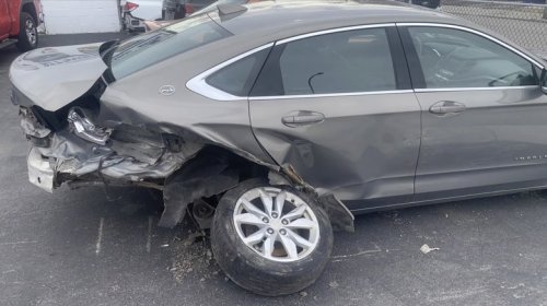 A Fleeing Suspect Totals A Woman's Car, And Her Insurance Company's Not Covering The Damage