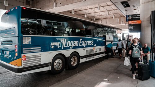 Airline Travelers In Boston Will Get To Go Through Security 22 Miles From The Airport