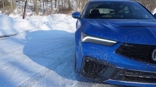 An Acura Integra Type S On Blizzaks Is The Ideal Winter Vehicle If You're Looking For Silly, Goofy Fun