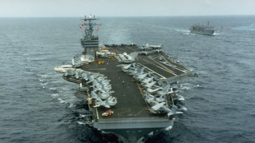 Crew Of Aircraft Carrier In Persian Gulf Reaches Breaking Point, Multiple Attempted Overboards Reported