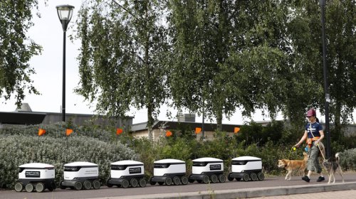 Delivery Robots Abandon College Campuses Like A Failed Military Occupation