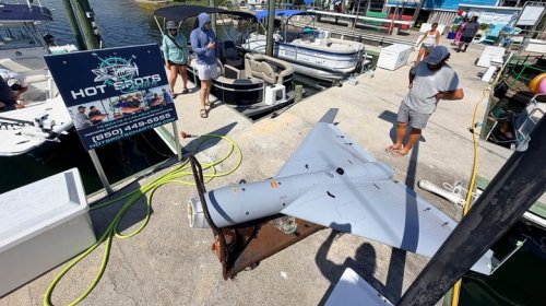 Guys Who Fished Military Drone Out Of The Ocean Can't Wait To Update Their Tinder Profile Pictures