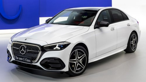 Gas-Powered 2027 Mercedes C-Class Updated With Star Treatment Front End And A Bigger Brain