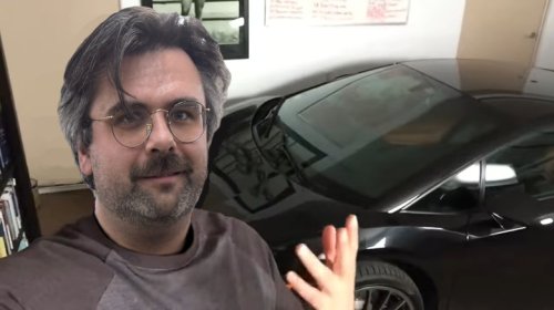 Lamborghini, Here In My In-Laws' Garage, Just Test-Drove This, Uh, New Lamborghini Here. It's Fun To Drive It Up Here In The Northeast Pennsylvania Hills. But You Know What I Like A Lot More Than Materialistic Things? KNOWLEDGE