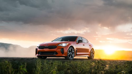 If You're Shopping For A Used Kia Stinger, Try And Find One Of The Rare Orange GTS Models