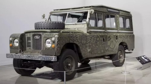 Keith Haring's Art Cars Are On Display In New York Right Now And You Have To Go See Them