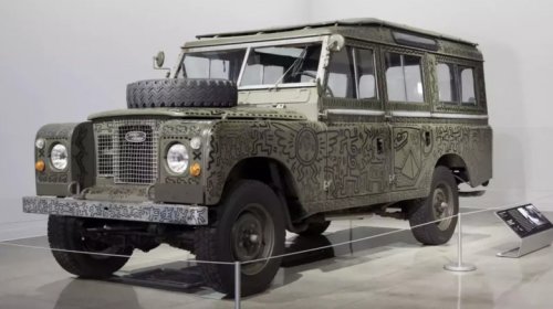 Keith Haring's Art Cars Are On Display In New York Right Now And You Have To Go See Them
