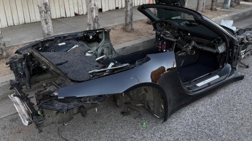 Los Angeles Car Strippers Leave Porsche 911 A Shell Of Its Former Self